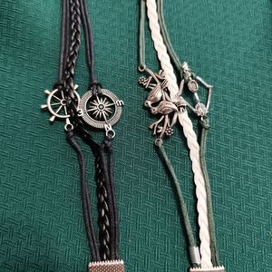 3/$20💗Set of 2 Multi-layer Woven Bracelets (New)